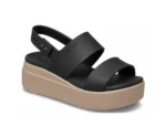 Crocs sandals Heel Black & Mushroom Crocs - Image 2