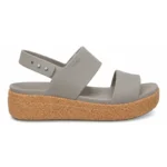 Crocs Sandal Heel Grey & Cork