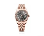 Rolex sky Dweller Grey Dial With Rose Gold Chain-Automatic - Rolex First Copy Watches