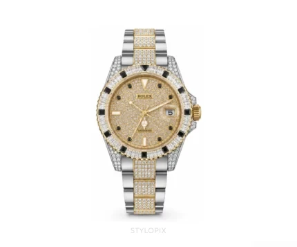 Rolex Super Submariner Diamond Quartz - Rolex First Copy Watches