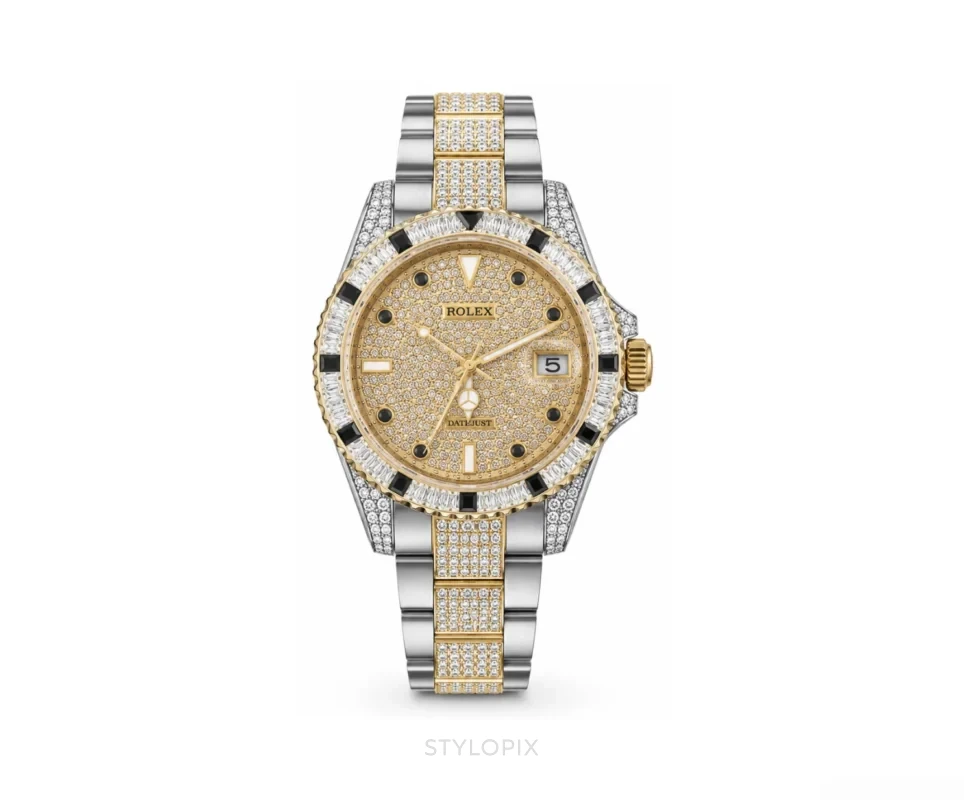Rolex Super Submariner Diamond Quartz - Rolex First Copy Watches