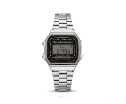 Casio Silver Dial Silver Metal Strap Quartz - Casio First Copy Watches