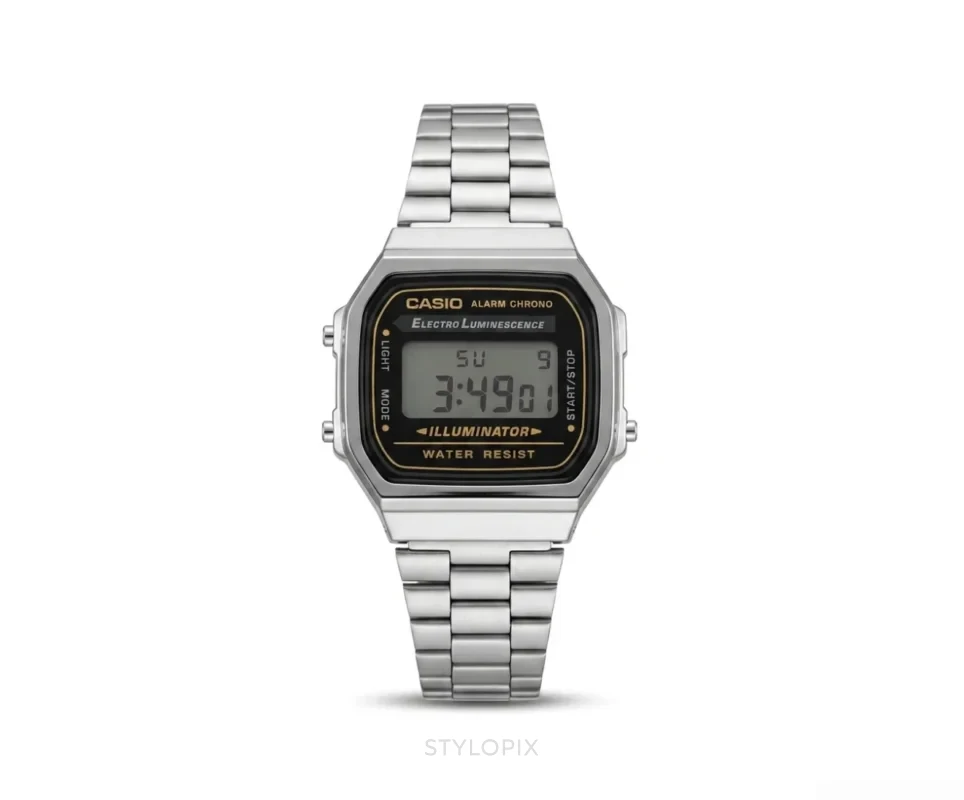 Casio Silver Dial Silver Metal Strap Quartz - Casio First Copy Watches