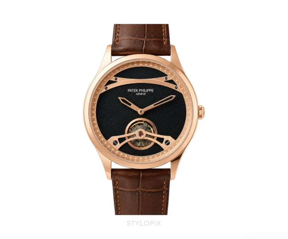 Patek Philippe Tourbillon brown Leather Strap Automatic - Patek Philippe First Copy Watches