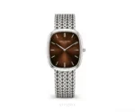 Patek Philippe Golden Ellipse Silver Brown - Patek Philippe First Copy Watches