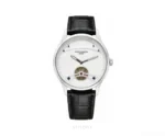 Patek Phillippe Open Heart Tourbillon With Black Leather Strap Automatic - Patek Philippe First Copy Watches