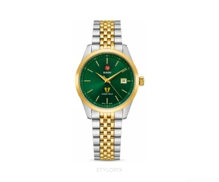 Rado Golden Horse Green Dial Two Tone Automatic - Rado First Copy Watches