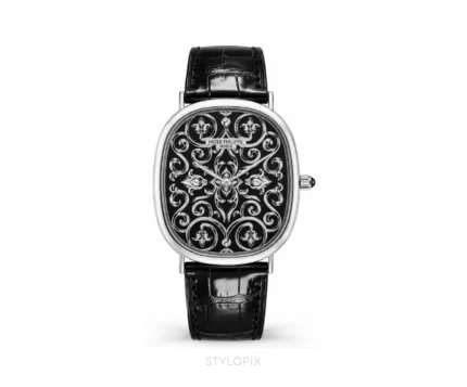 Patek Philippe Handicraft Black Quartz - Patek Philippe First Copy Watches