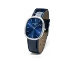 Patek Philippe Golden Ellipse Blue Silver Leather - Patek Philippe First Copy Watches