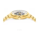 Tommy Hilfiger Gold Metal Strap Skeleton-Automatic - Tommy Hilfiger First Copy Watches