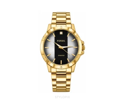Fossil Full Gold Metal Strap Quartz - Fossil First Copy Watches