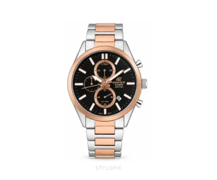 Casio Edifice Two Tone Chronograph Quartz - Casio First Copy Watches