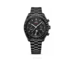 Omega Speed Master Moon phase Silver Black - Omega First Copy Watches