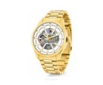 Tommy Hilfiger Gold Metal Strap Skeleton-Automatic - Tommy Hilfiger First Copy Watches