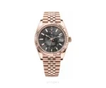 Rolex sky Dweller Grey Dial With Rose Gold Chain-Automatic - Rolex First Copy Watches