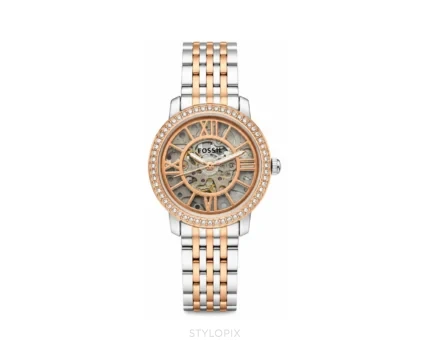 Fossil Rose gold Premium strap Automatic - Fossil First Copy Watches