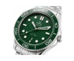 Omega Green Dial With Silver Chain Quartz - Omega First Copy Watches