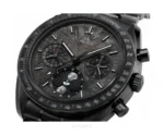 Omega Speed Master Moon phase Silver Black - Omega First Copy Watches