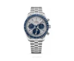 Omega Speed Master Moon Phase Silver Blue - Omega First Copy Watches
