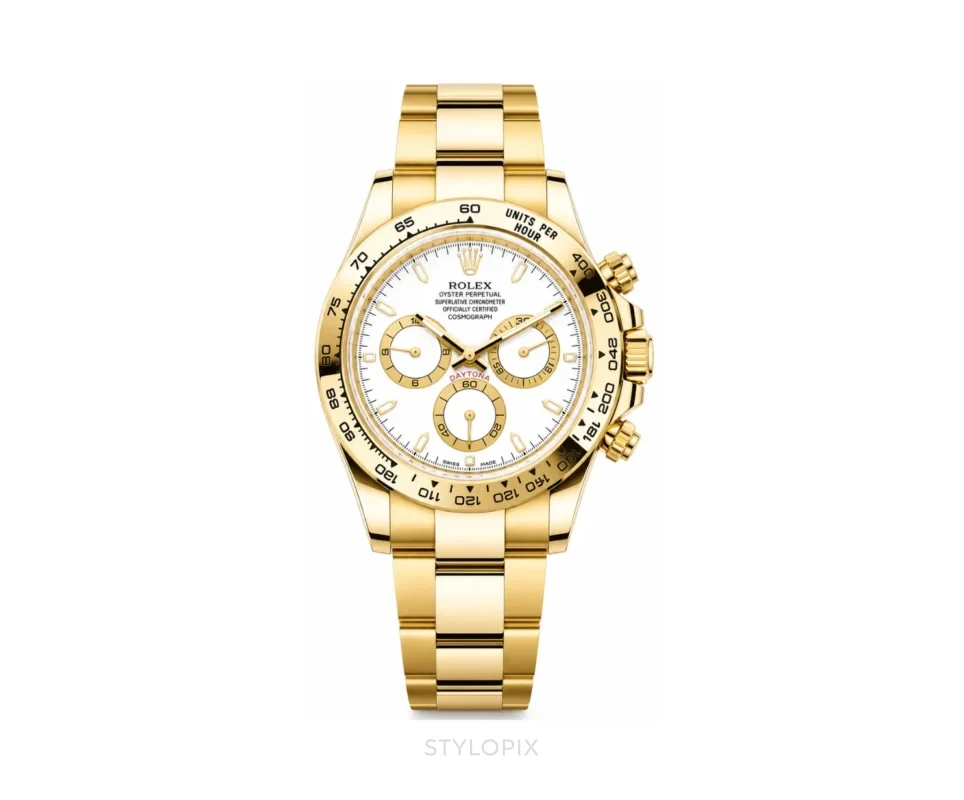 Rolex Daytona White dial with Golden Automatic - Rolex First Copy Watches