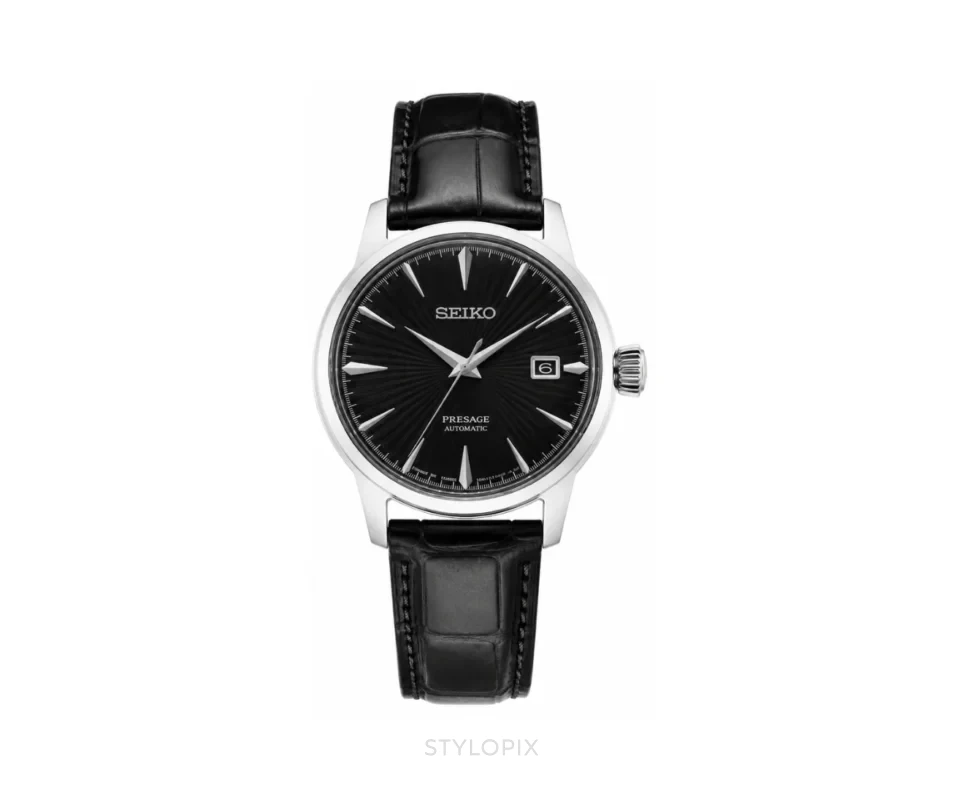 Seiko Presage Black Blue Automatic - Seiko First Copy Watches