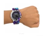 Casio G-Shock GM-2100 Purple White Blue Camouflage Edition Quartz - G Shock First Copy Watches