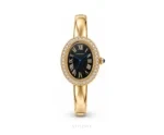Cartier Gold Diamond With Bracelet Gold Strap Quartz - Cartier First Copy Watches