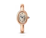 Cartier Rose Gold With Light Dial Metal Strap Quartz - Cartier First Copy Watches