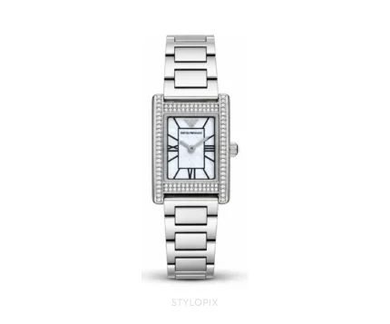 Emporio Armani Original series Silver Metal Strap Quartz - Emporio Armani First Copy Watches
