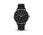Armani Exchange Leather Strap Quartz - Armani Exchange First Copy Watches