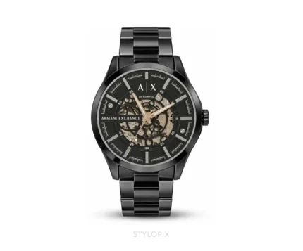 Armani Exchange Full Black Metal Automatic - Armani Exchange First Copy Watches