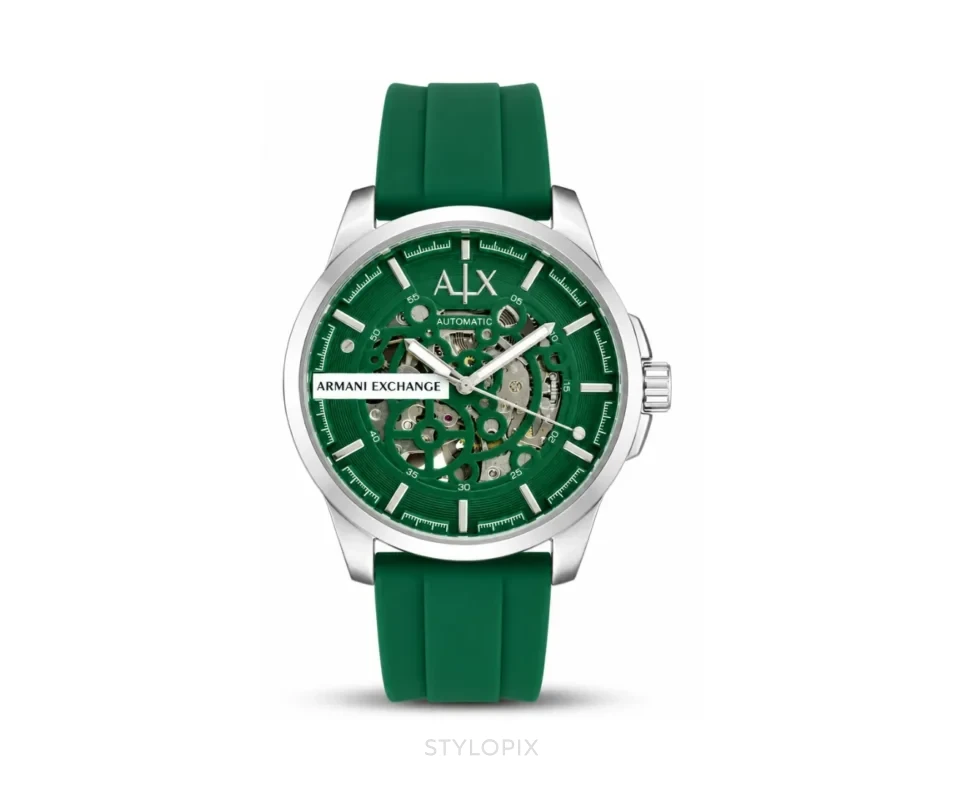 Armani Exchange Green Hampton Series Automatic - Armani Exchange First Copy Watches