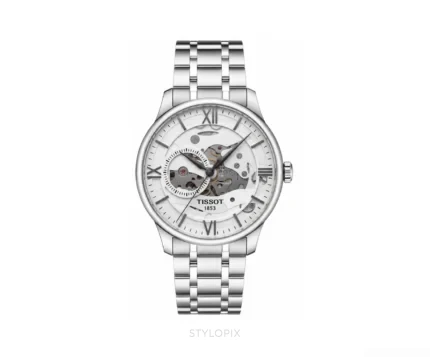 Tissot Open Heart Grey Dial Automatic Skeleton - Tissot First Copy Watches