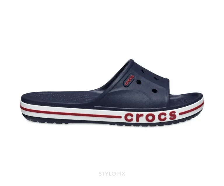 Crocs Navy Blue Flip - first copy flip flops