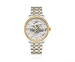 Tissot Open heart White Dial With Grey Automatic Skeleton - Tissot First Copy Watches