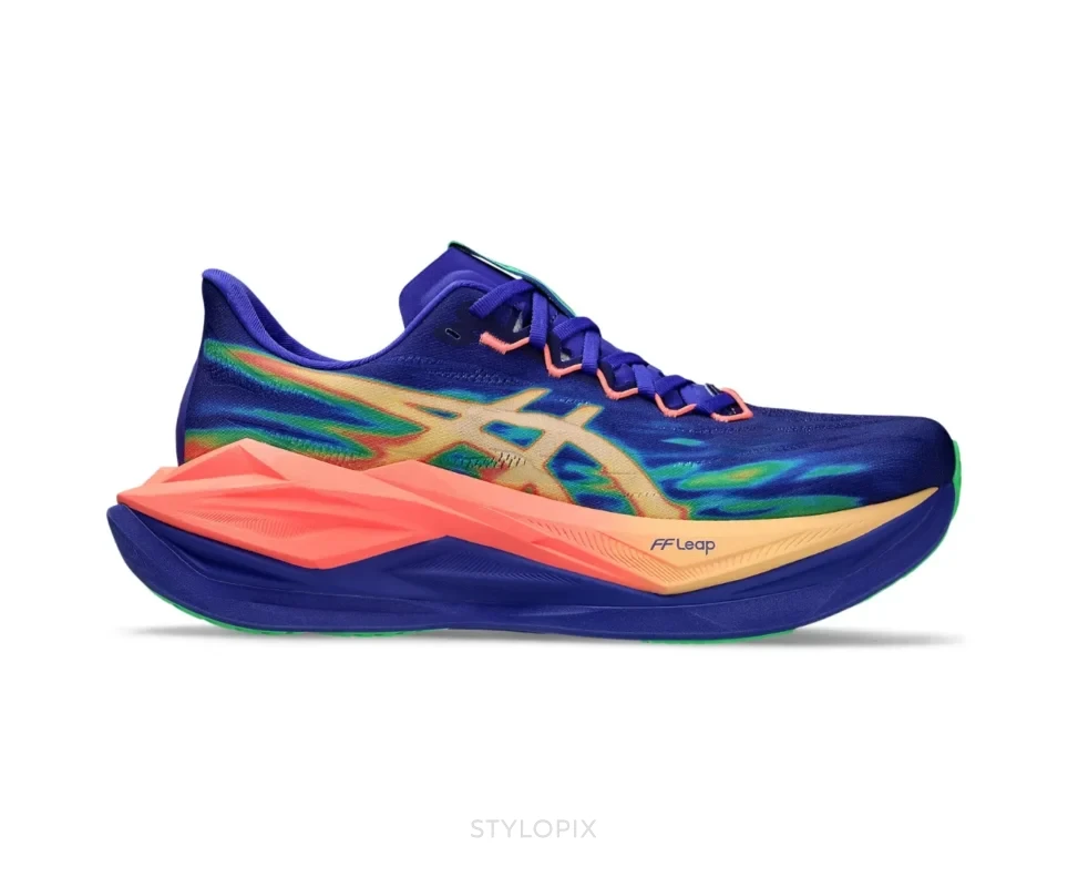 Asics Superblast 3 Cobalt Burst Light Orange - Asics First Copy Shoes