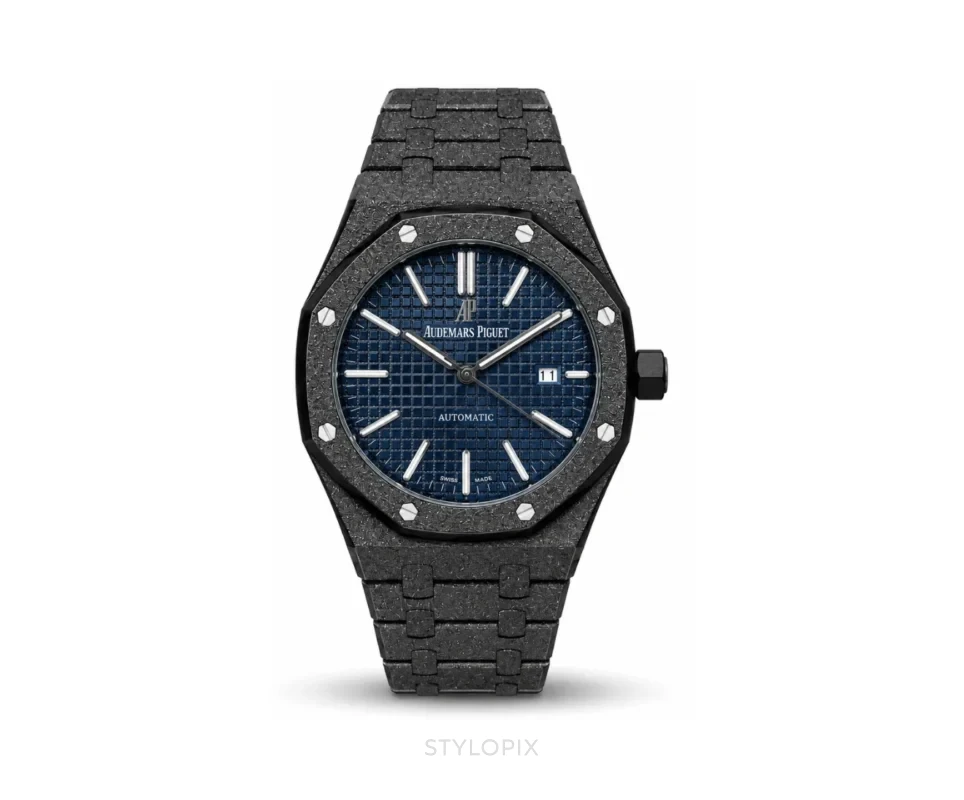 Audemars Piguet Frosted Blue Dial Automatic - Audemars Piguet First Copy Watches