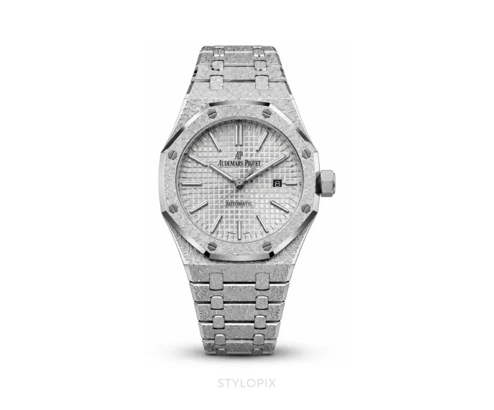 Audemars Piguet Frosted Silver Automatic-Audemars Piguet First Copy Watches