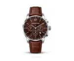 Audemars Piguet With Choronograph Brown Leather Strap Automatic - Audemars Piguet First Copy Watches