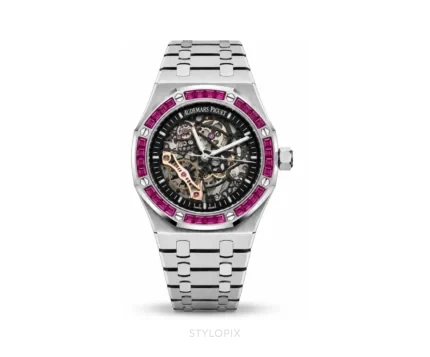 Audemars Piguet Royal Oak Double Balance Wheel Openworked skeleton Automatic - Audemars Piguet First Copy Watches