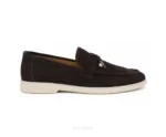 Loro Piana Dark Brown - First Copy Formal Shoes