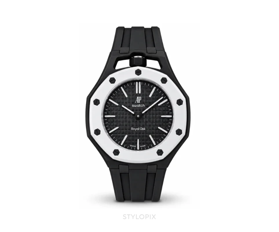Audemars Piguet Royal Pop Edition X Swatch With Strap Black Quartz - Audemars Piguet First Copy Watches