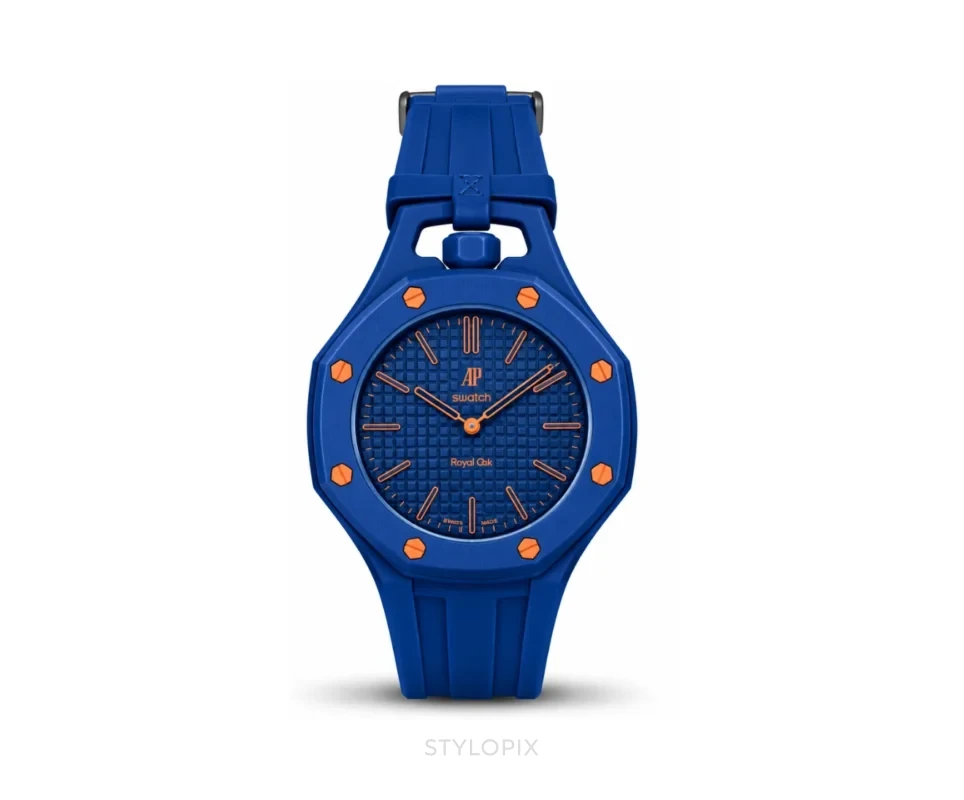 Audemars Piguet Royal Pop Edition X Swatch With Strap Blue Orange Quartz - Audemars Piguet First Copy Watches