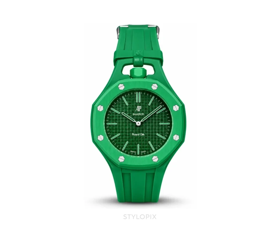 Audemars Piguet Royal Pop Edition X Swatch With Strap Dark Green Quartz - Audemars Piguet First Copy Watches