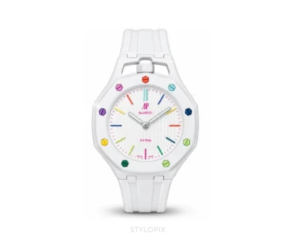 Audemars Piguet Royal Pop Edition X Swatch With Strap White Quartz - Audemars Piguet First Copy Watches