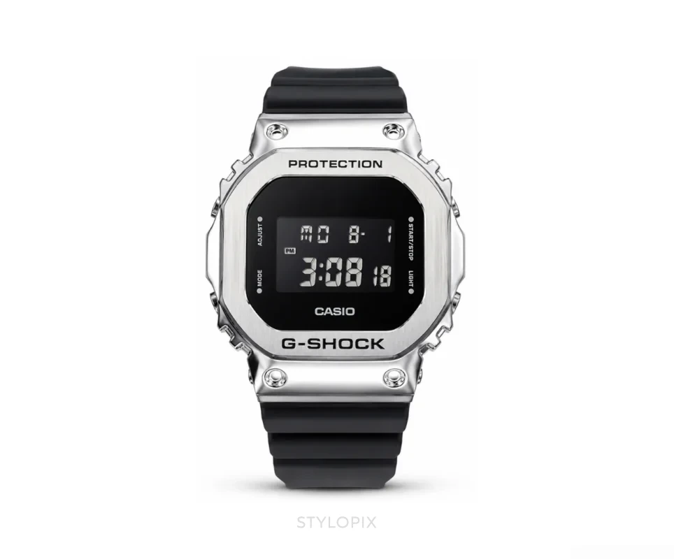 Casio G-Shock GM-5600-1 Grey Black Quartz - G Shock First Copy Watches