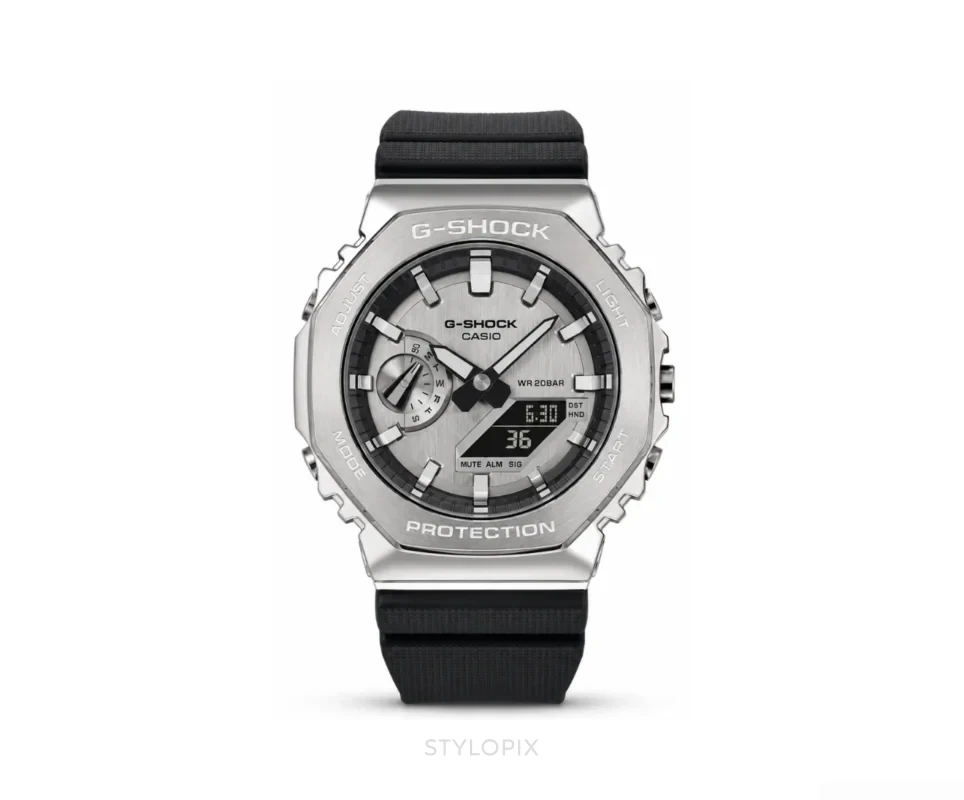 Casio G-Shock GM-2100-1A Grey Black Quartz - G Shock First Copy Watches