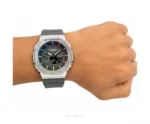 Casio G-Shock GM-2100 Grey Belt Quartz - G Shock First Copy Watches