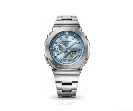 Casio G-Shock GM-2110D-2A Sky Blue Quartz - G Shock First Copy Watches