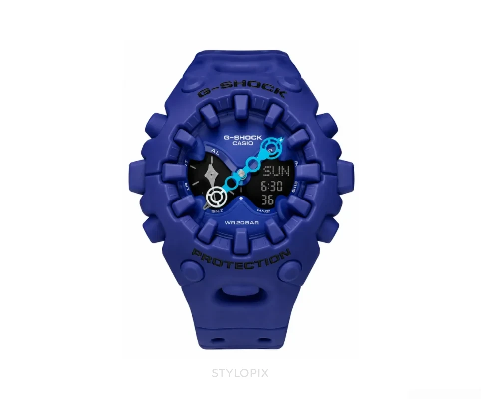Casio G-Shock GA-V01 Purple Blue Quartz - G Shock First Copy Watches